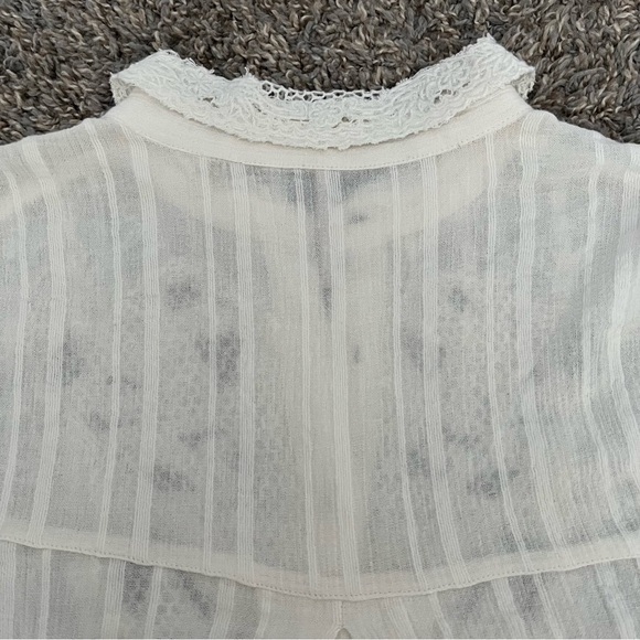 Free People Carter Dobby Embroidered Blouse - Picture 7 of 10